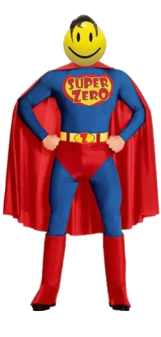 Costume paintball Super Zero