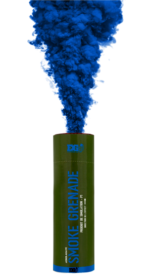 Fumigène Friction Blue