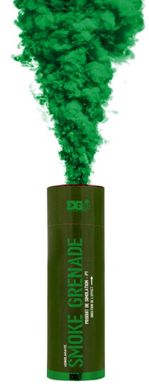 Fumigène Friction Green