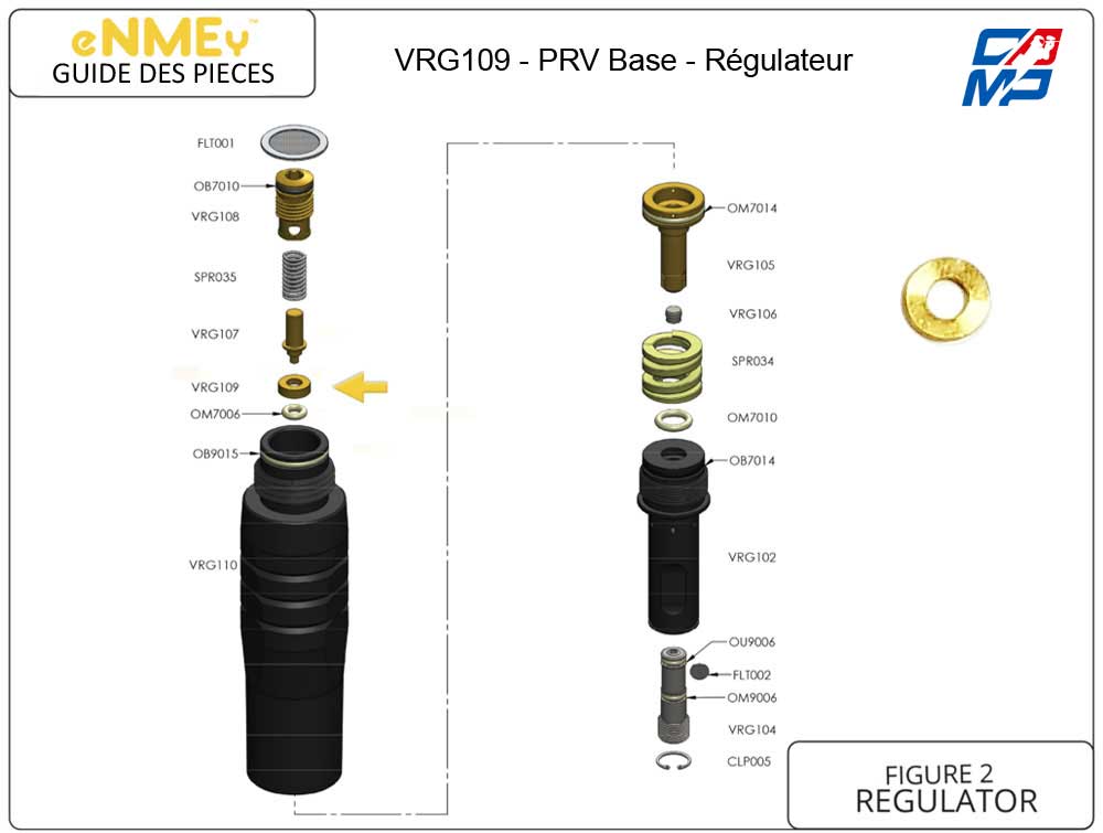 eNMEy VRG109 - PRV Base - Régulateur