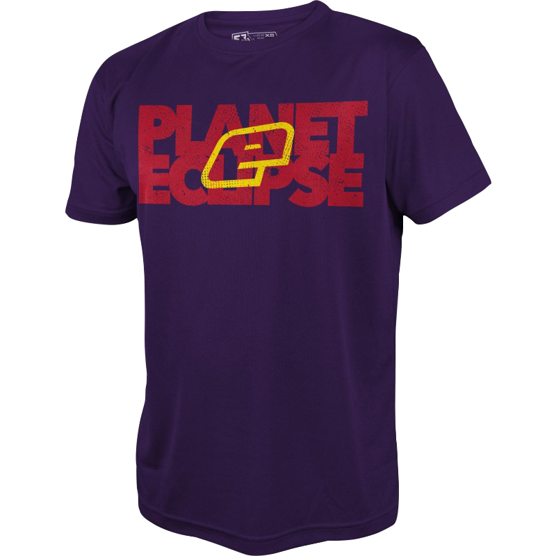 T-Shirt PLANET ECLIPSE Blok Purple