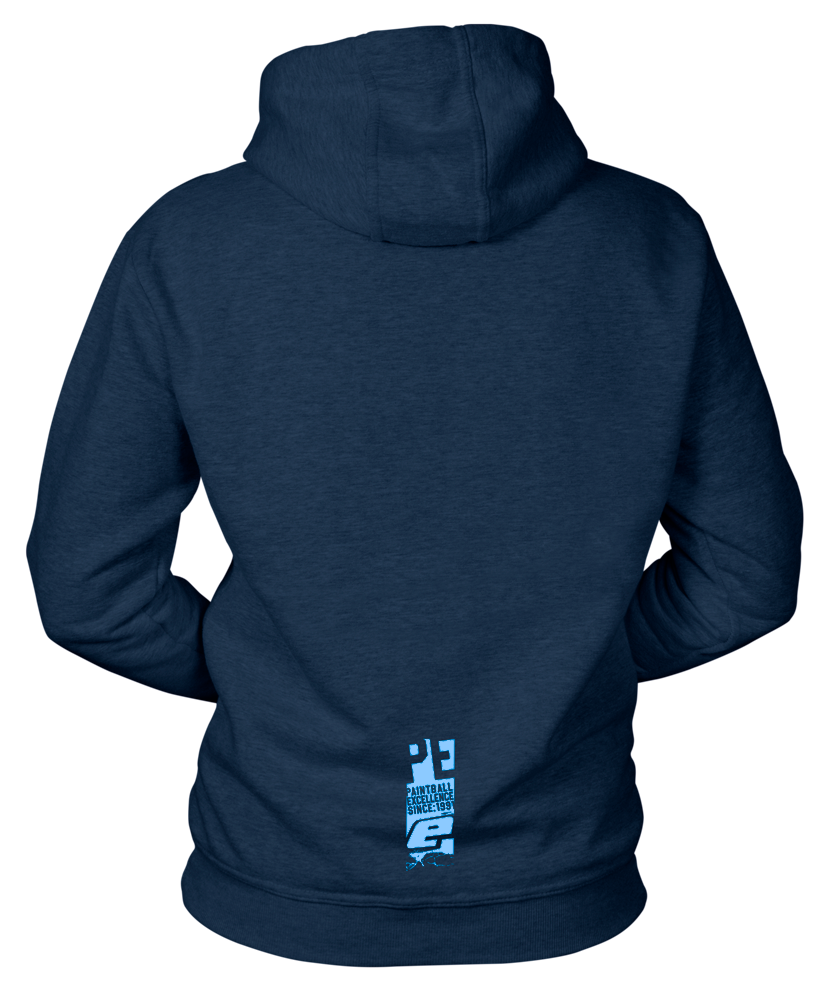 Eclipse Mens Shoot Eclipse Hoody French Navy back